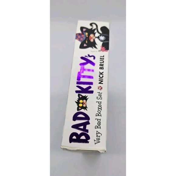 Bad Kittys Very Bad Boxed Set 3 Books Poster Gets A Bath Happy Birthday Vs Uncle - Picture 6 of 14